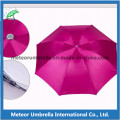 3 секции Открытый солнцезащитный зонтик с солнцезащитным зонтом и дождем с печатью для промоушена Подарочная марка